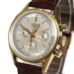 タグホイヤー クラシックス カレラ クロノグラフ 1964年復刻モデル(CS3140.BC0727)金無垢 イエローゴールド 手巻き レザーベルト