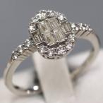 ショッピング13号 Pt900ダイヤモンドリング D0.50 3.6g #13 プラチナ 13号