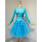 送料無料/社交ダンスドレスラテンド...