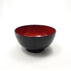 お椀 洗浄平椀 黒内朱　アサヒ興洋　食洗機対応 電子レンジ対応