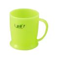 イノマタ化学  リーフ 手付コップ （リーフグリーン ）