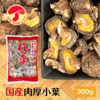 干し椎茸 国産 肉厚小葉 300g 大容量 原木栽培 ( しいたけ 干ししいたけ )