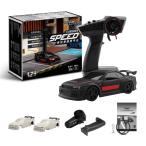 ショッピングラジコン 【日本正規品】ハイテック ターボレーシング C74 ブラック ミニラジコン アフターサポート 2.4GHz技適認証済 新品交換保証 日本語説明書付