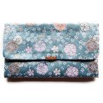  сделано в Японии золотой . fukusa ..(.. четки inserting двоякое применение ) золотой .. серии современный рисунок ( синий )