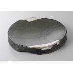 皿 大皿 備前かのこ高台変型盛皿 28c