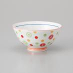 ご飯茶碗 子供茶碗 陶器 小花 マー�