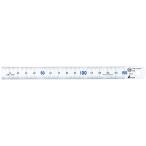 シンワ測定 13341 直尺 15cm青数字入 JIS タフホワイト