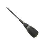 フジ矢 566SK-BG KUROKIN安全貫通マイナスドライバ(-)6X150 ブラック 黒金(クロキン) ◆