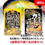送料無料 カレーうどん 20食セット 5食単位で選べる 名古屋コーチン / カレー味噌煮込みうどん レトルト カレーうどんの素 カレーソース オリエンタル
