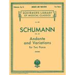 楽譜 輸入 アンダンテと変奏曲変ロ長調 作品46 （2P4H／Score） Andante and Variations Op. 46 /Robert Schuman ／ (株)テーヌ商会
