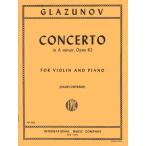 楽譜 輸入 バイオリンソロ ヴァイオリン協奏曲 イ短調 Op． 82 （Violin ＆ Piano） Concerto in A minor Opus 8 ／ (株)テーヌ商会