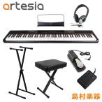 【在庫限り最終特価】 Artesia アルテシア Performer X型スタンド・ペダル・Xイス・ヘッドホンセット 電子ピアノ フルサイズ セミウェイト 88鍵盤