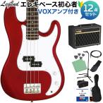 LEGEND Legend LPB-Z Candy Apple Red основа начинающий 12 позиций комплект VOX усилитель есть Precision основа модель 
