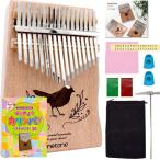 〔親指ピアノ ハンドオルゴール〕 onetone ワントーン OTKL-01/OK カリンバ＆楽譜セット オクメ材 ケース/お手入れ品付き