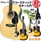 【数量限定特価】 Antique Noel アンティークノエル ANO-1 / AND-1 アコースティックギター初心者12点セット ANO1 / AND1