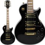 GrassRoots グラスルーツ SG-LPC-mini BLK (Black) エレキギター ミニギター レスポールカスタム ブラック 黒
