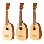( местного производства ручная работа ) ZEPHYR Zephyr SP-15 сопрано укулеле Cat( кошка ) / Heart( Heart ) / Paw( пара следы )