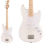 Squier by Fendersk тросик /skwaiaSONIC BRONCO BASS Maple Fingerboard White Pickguard Arctic White Short шкала электрический бас Sonic 