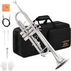 Eastar ETR-380N Silver Standard Trumpet Bb トランペット シルバー 専用ケース/クリーニングキット付属