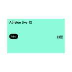 Ableton エイブルトン Live12 Intro 通常版 [メール納品 代引き不可]