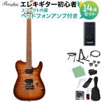 Bacchus Bacchus TAC24 FMH-RSM/M N-BR-B электрогитара начинающий 14 позиций комплект наушники усилитель имеется tere Cath модель Universe серии 