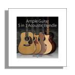 特価 2026/05/11迄 AMPLE SOUND アンプル・サウンド AMPLE GUITAR 5 in 1 ACOUSTIC BUNDLE アコースティックギター音源 バンドル C7749 メール納品 代引き不可