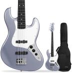 Eris. エリス Cielito icicle blue エレキベース ギグケース付属 ローステッドメイプル ステンレスフレット ジャズベースタイプ ジャンク品