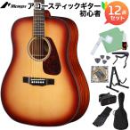 MORRIS Morris M-1 BS ( Brown солнечный Burst ) акустическая гитара начинающий 12 позиций комплект 