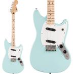 Squier by Fender Sonic Mustang Maple Fingerboard White Pickguard Daphne Blue электрогитара 