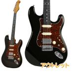 Eris. エリス Nestia demi black エレキギター ストラトキャスタータイプ SSH コイルタップ搭載 ローステッドメイプルネック アウトレット
