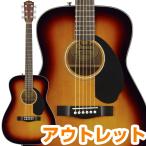 Fender крыло CC-60S Concert 3-Color Sunburst акустическая гитара outlet 