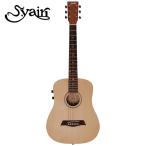S.Yairi S Yairi YM-02E/NTL (Natural) Mini гитара электроакустическая гитара гитара натуральный мягкий чехол приложен 
