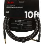 Fender フェンダー Deluxe Tweed Cable 10ft Black シールド 約3m ストレート-L ツイード