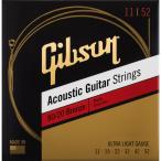 Gibson ギブソン SAG-BRW11 80/20 Bronze アコースティックギター弦 Ultra-Light Gauge 011-052