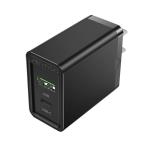VENTION Ben shonTwo-Port USB(A+C) Wall Charger (18W/20W) JP-Plug Black FB-8517