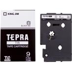 キングジム テプラＴＲテープ　ＴＣ９Ｓ　白に黒文字　９ｍｍ ＴＣ９Ｓ