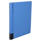 ショッピングコクヨ コクヨ KOKUYO クリヤーブック B4縦 替紙式12枚ポケット36穴 青 ラ-724B グリーン購入法適応