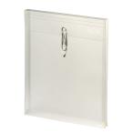 kokyoKOKUYO document кейс A4 вертикальный clear белый kke-874W