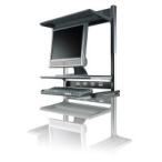 ★ポイント10倍★ コクヨ モニタシェルフ＜ＲＥＳＰＡＣＥ−Ｆ＞　棚２段　Ｗ６００　シルバー EAS-DSF6001NC