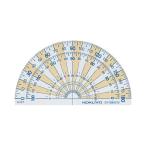 コクヨ KOKUYO 分度器（再生PET樹脂製） 90mm×50mm 半円 GY-GBA310 グリーン購入法適応 エコマーク ★ネコポス