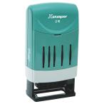 シヤチハタ Xスタンパー 回転日付印 欧文日付3号 黒 浸透印 XNDB-3/H-K グリーン購入法適応