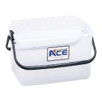 サンコープラスチック コンテナエースM 幅40×奥27.5×高24.5cm ナチュラルブラック