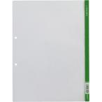 キングジム クリアーホルダー　Ｌホルダー７３０　Ａ４Ｓ　緑 ７３０ミト