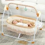 ネムリラ オートスイング 電動ベイビーラック 電動ハイローラック 取り付け簡単 折り畳み式 ベビー眠り USB接続 音楽内蔵 タイム機能付き 贈り物 ギフト