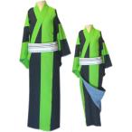 .. сверху мужской мелкий рисунок * туловище ...~{ чёрный зеленый 1}...... серый цвет большой размер [ Mai шт. костюм * stage костюм ][ бесплатная доставка ] кимоно .. кимоно .. для 