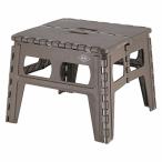 不二貿易 折りたたみテーブル 幅48cm 高さ37cm カーキ 耐荷重50kg 86085