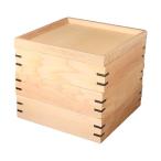 ショッピング重箱 J-kitchens 重箱 弁当箱 木製 宴 三段重 箱 ナチュラル 小 16.5cm × 16.5cm × 15cm 3000ml