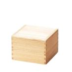 ショッピング重箱 J-kitchens 日本製 重箱 木製 白木塗タモ50二段重 内朱 （1組) 15.1cm 1人用