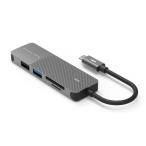 USB C ハブ iPhone15対応 Portable 5 in 1 USB-