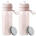 ショッピングブリタ カートリッジ ブリタ 浄水器 水筒 ウォーターボトル 携帯 ボトル型 2本セット アクティブ モーヴローズ
